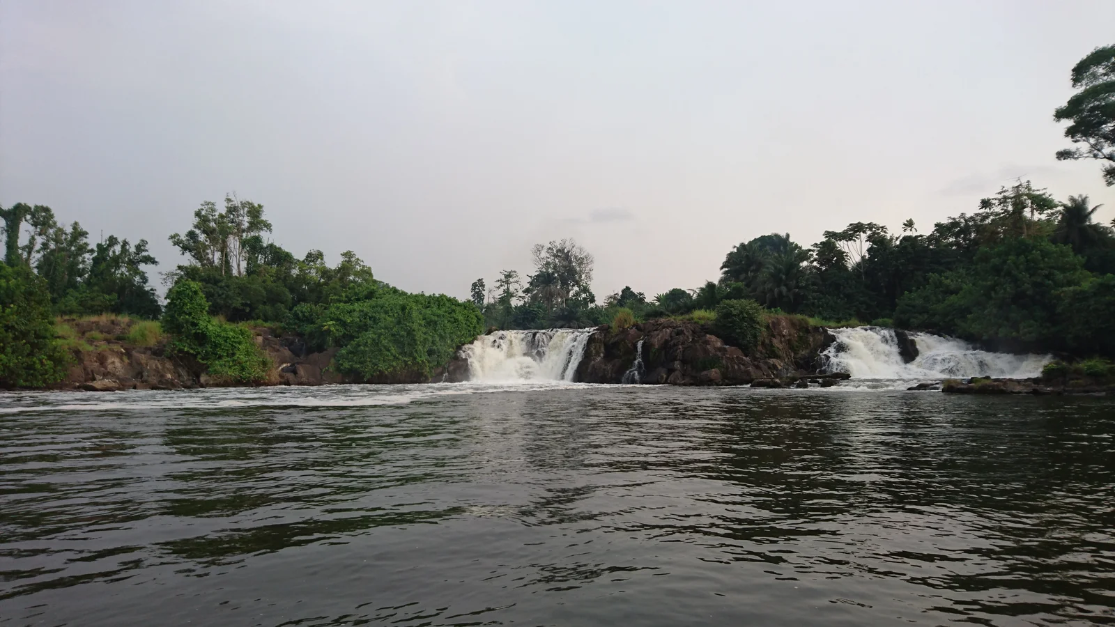 The Lobé waterfalls near Kribi, Cameroon
